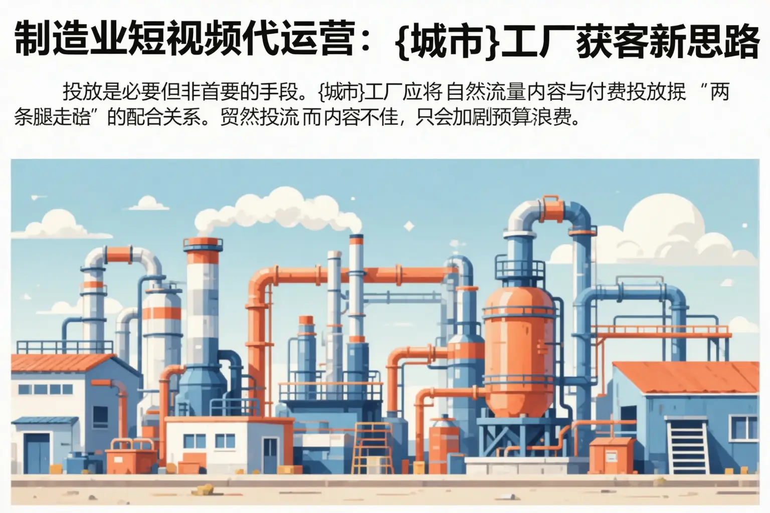 制造业短视频代运营:延边工厂获客新思路