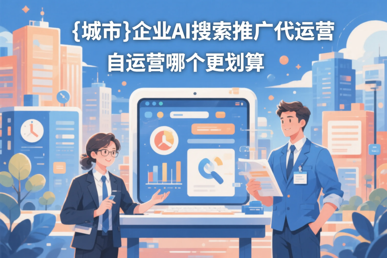 延边企业AI搜索推广代运营和自运营哪个更划算