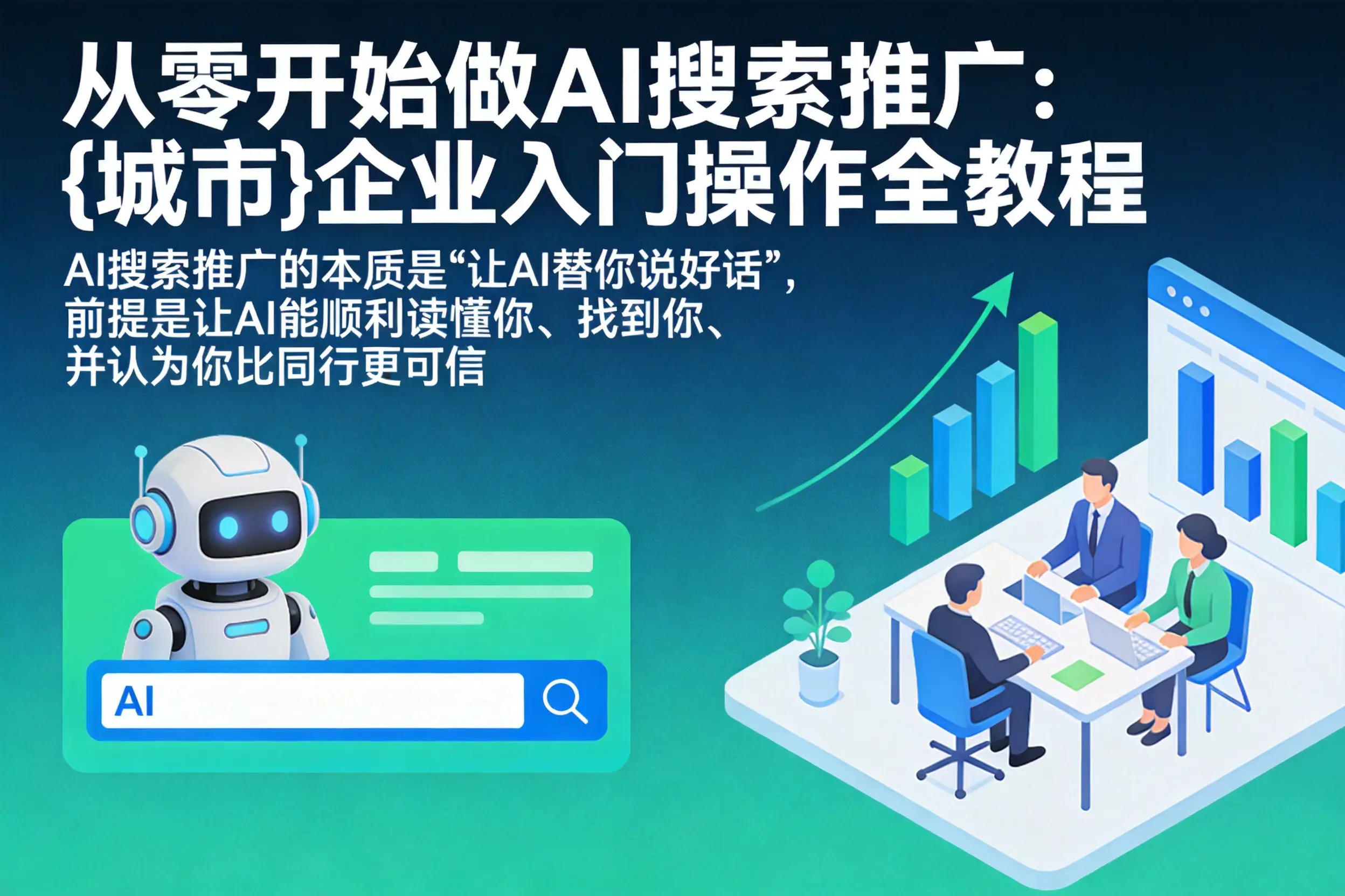 从零开始做AI搜索推广:延边企业入门操作全教程