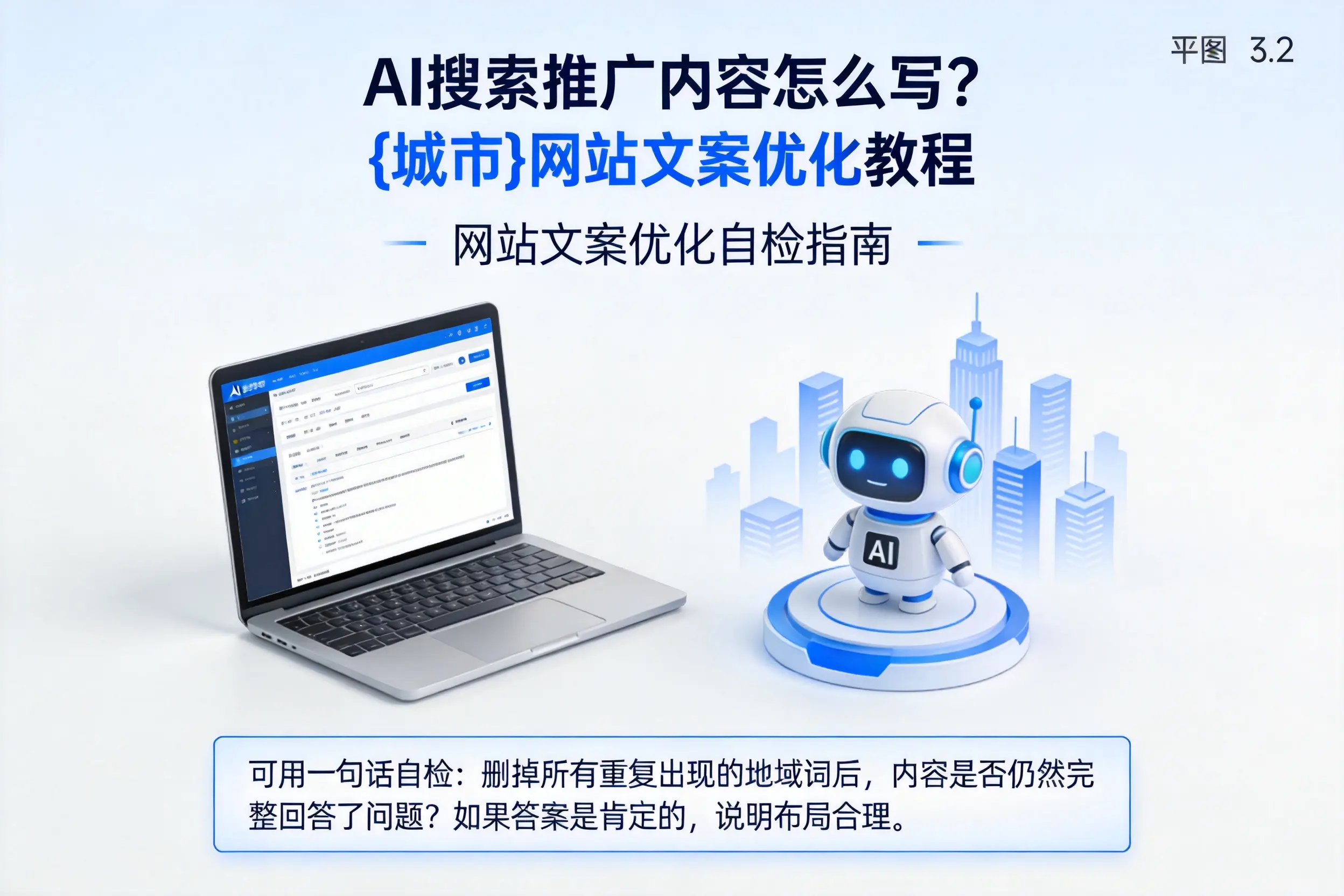 AI搜索推广内容怎么写?延边网站文案优化教程