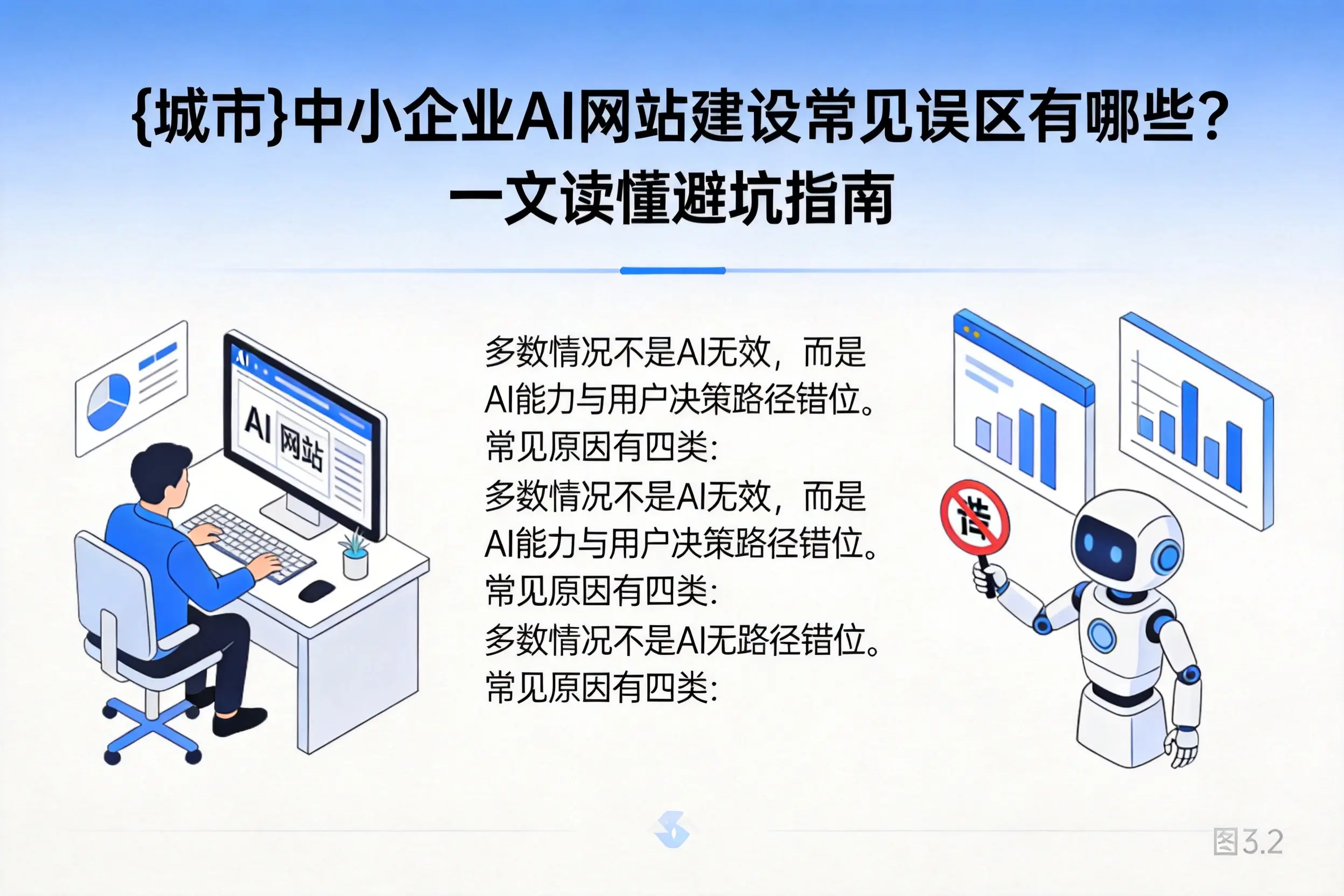 延边中小企业AI网站建设常见误区有哪些?一文读懂避坑指南