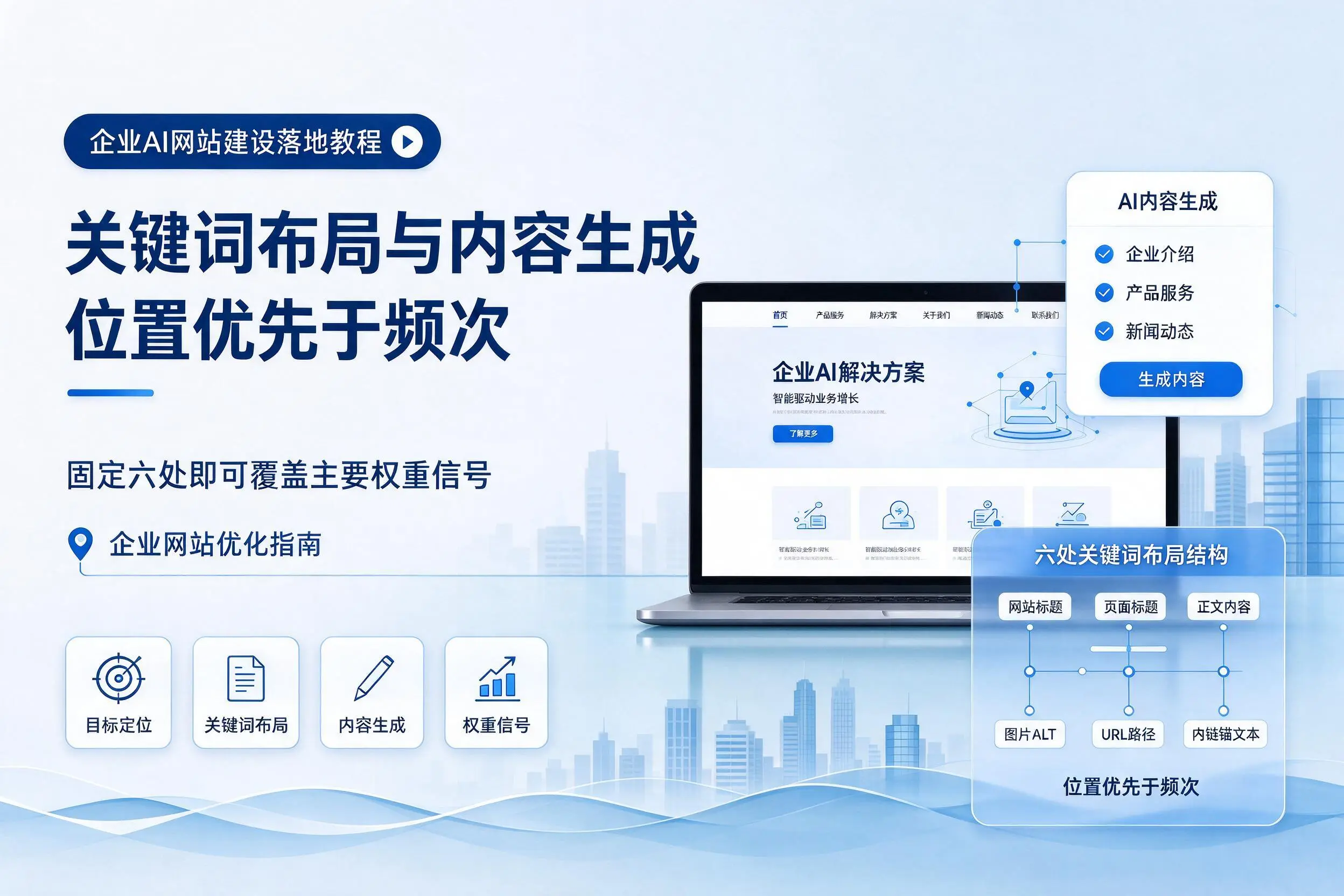 延边企业AI网站建设落地教程：关键词布局与内容生成